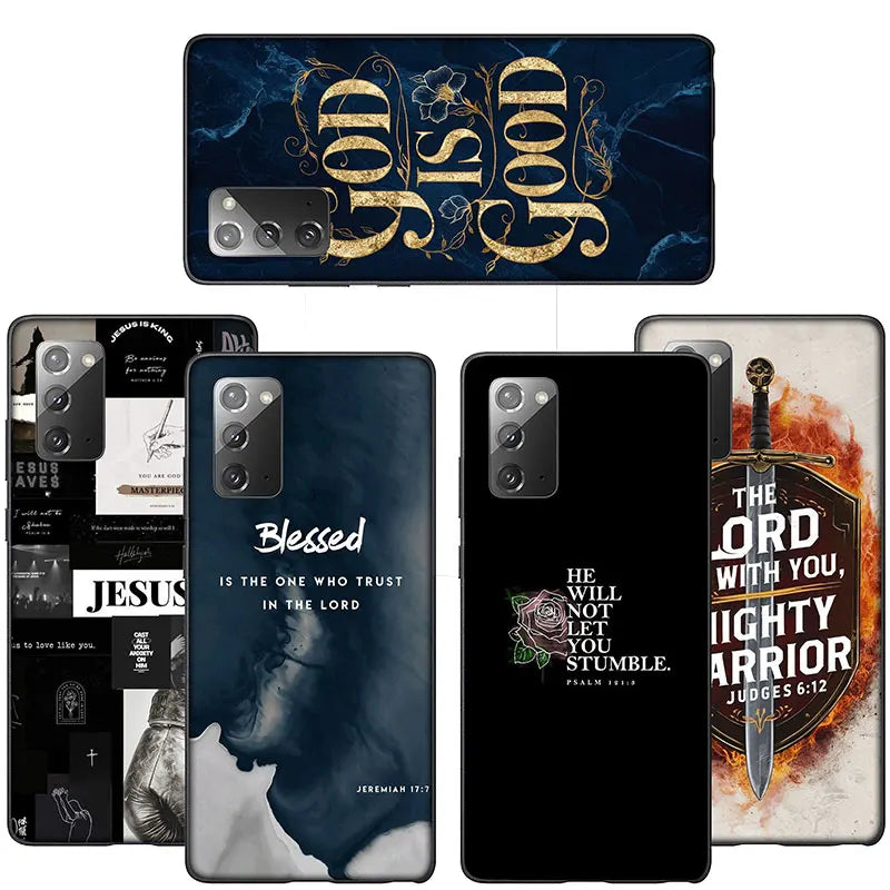 FL26 Bible Verse Faith Christian God NEW Phone Case for iPhone 16 15 14 13 7 8 Pro Max Mini Plus