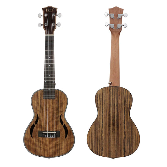 26-Inch Ukulele Walnut Soprano Ukulele 4 Strings Hawaiian Guitar Mini Guitarra Beginner Kids Gift Stringed Musical Instruments