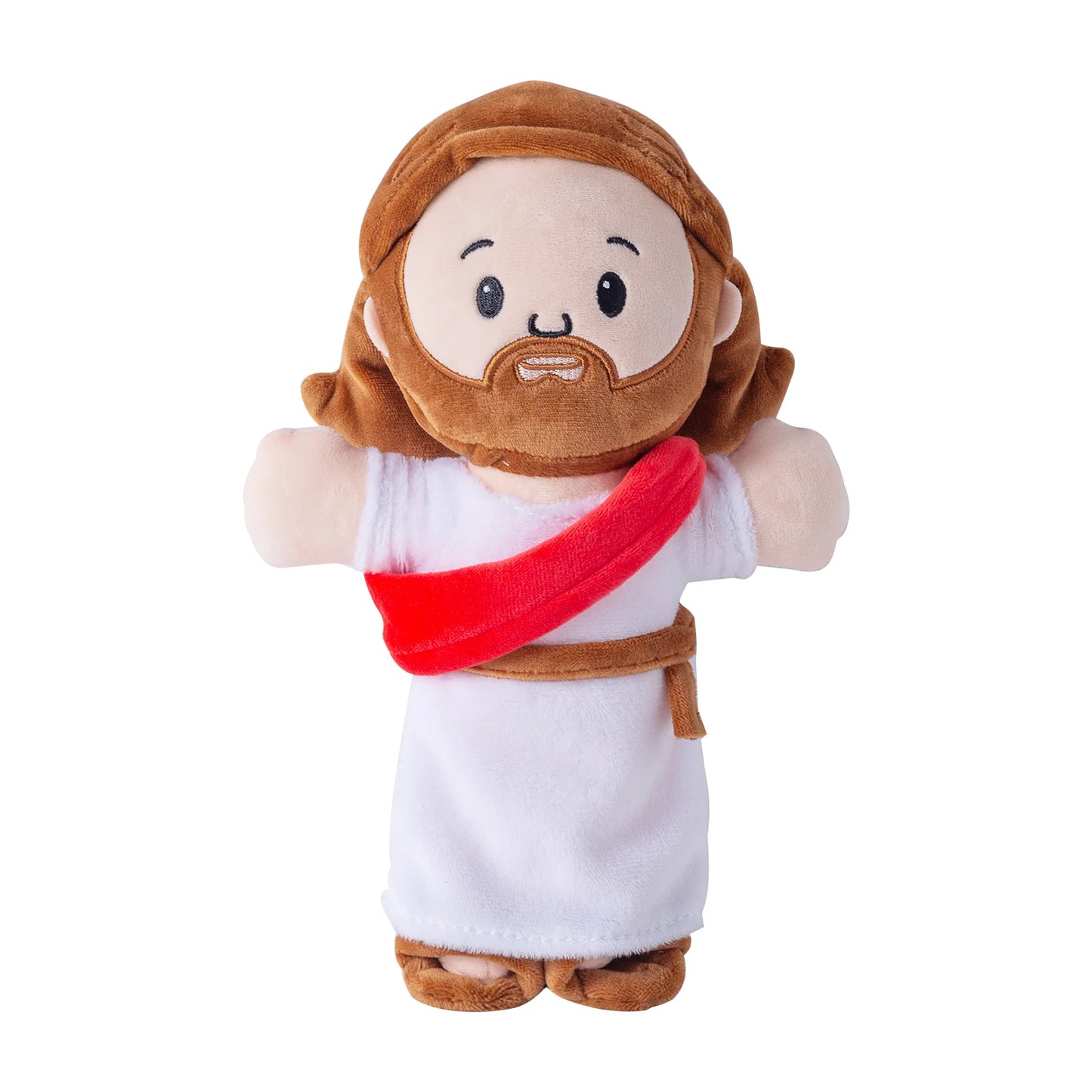 25cm/50cm Cartoon Great Jesus Stuffed Plush Toy Doll Bedside Sofa Cushion Christmas Gift Soft Bible Throw Pillow for Children